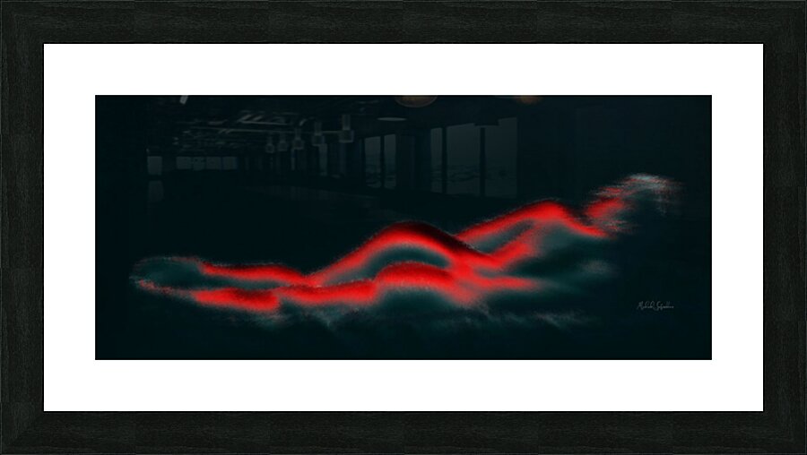 Lit Picture Frame print