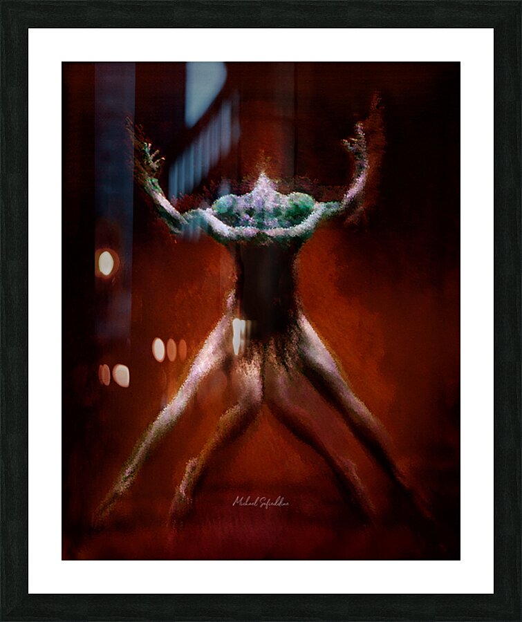 Ecstasy Picture Frame print
