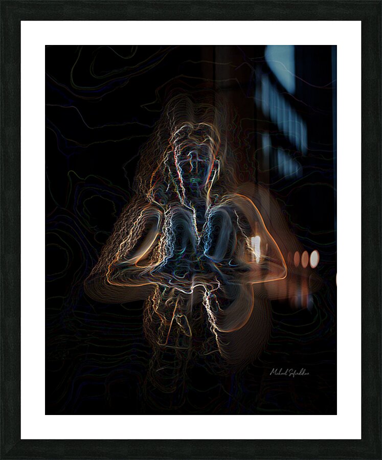 Electric Soul Picture Frame print