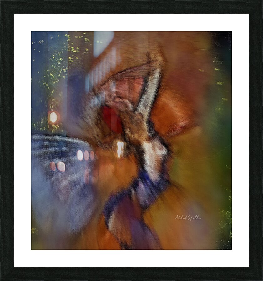 Flikering Soul Picture Frame print