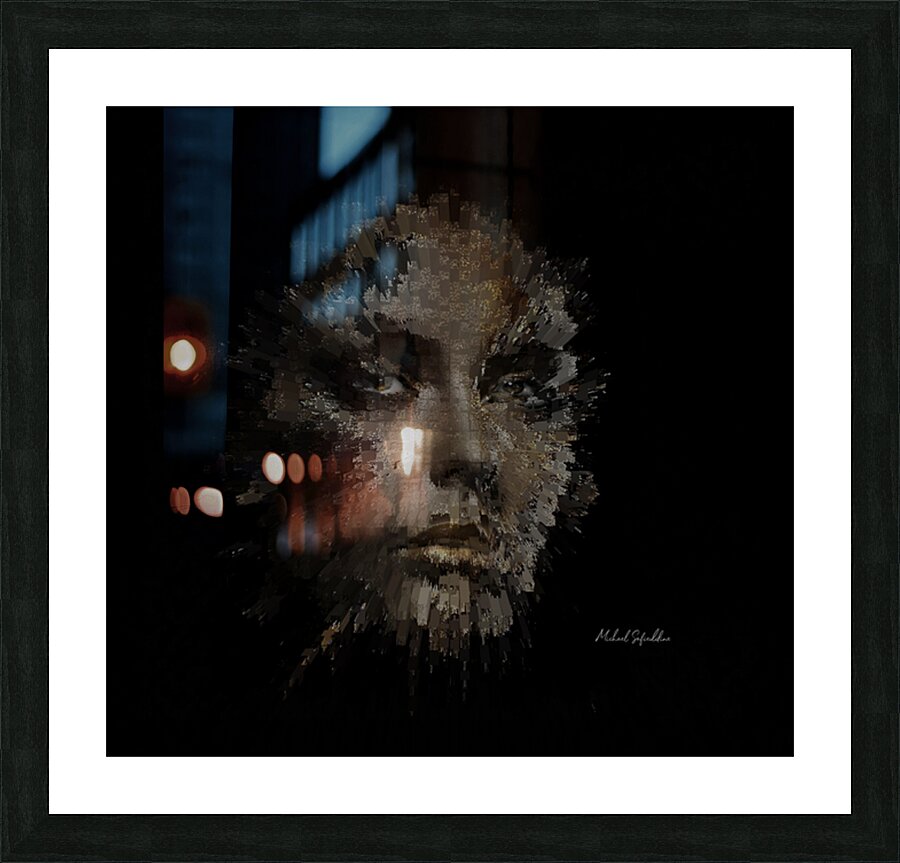 Fragmented Picture Frame print