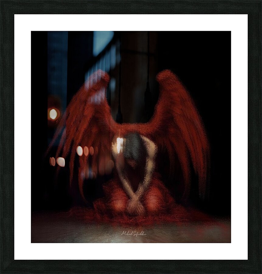 Seraphim Picture Frame print