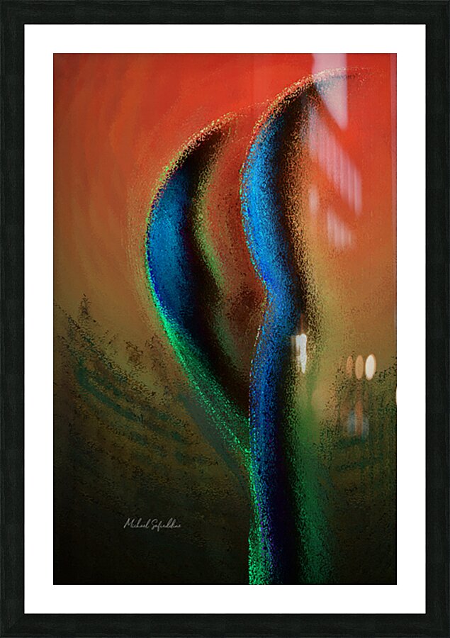 Sculpted Seduction Picture Frame print