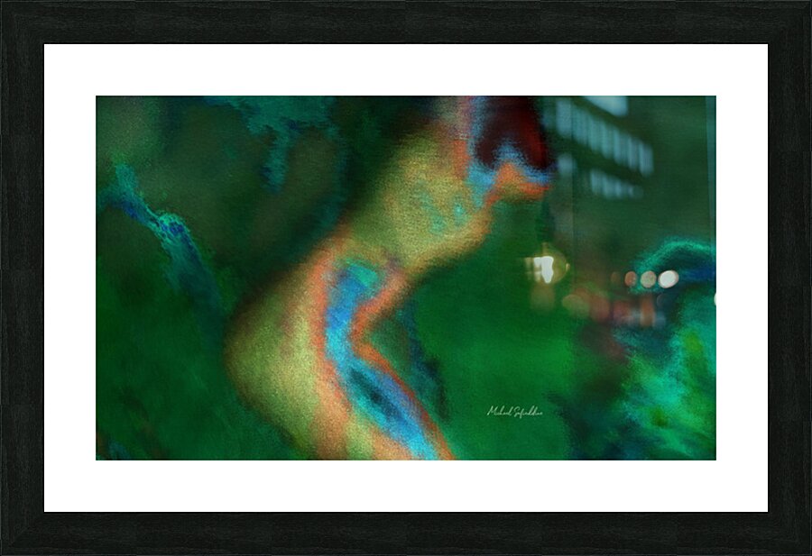 Where She Melts Picture Frame print