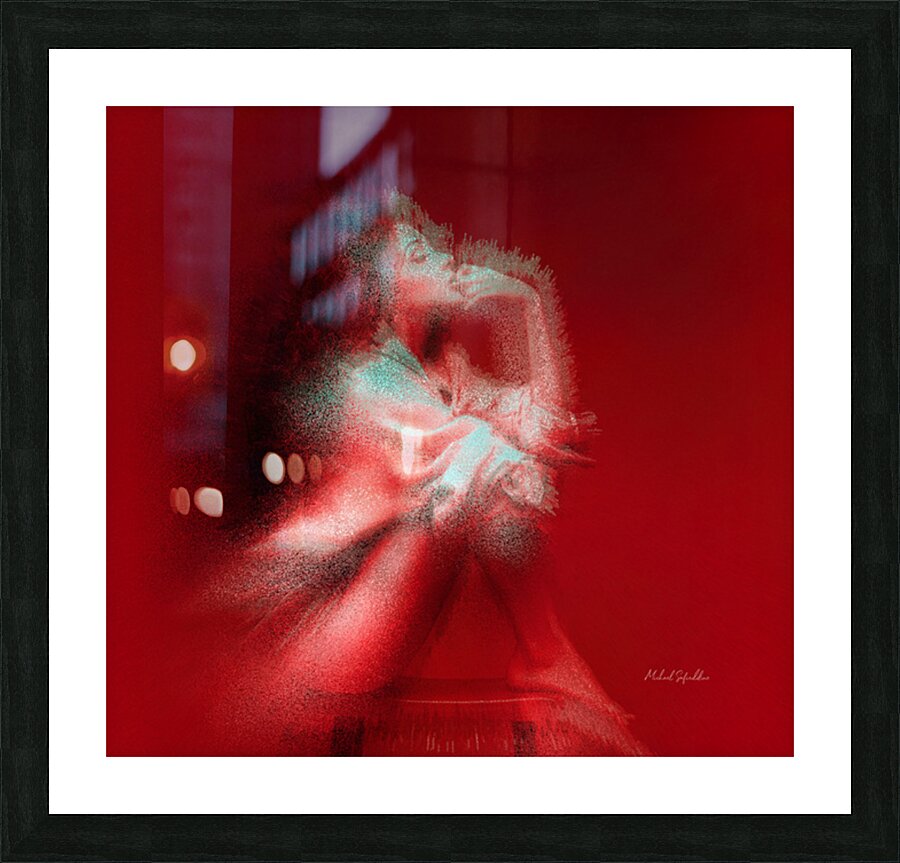 The Thinker Picture Frame print
