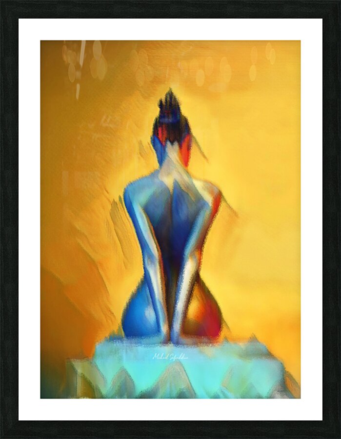 From Shadow to Flame Picture Frame print