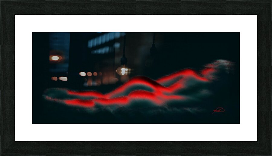 Lit Picture Frame print