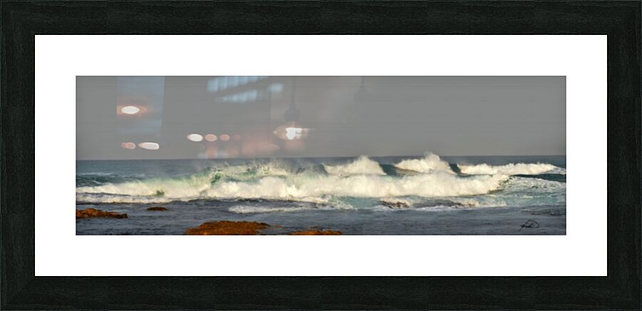 Breathe Picture Frame print