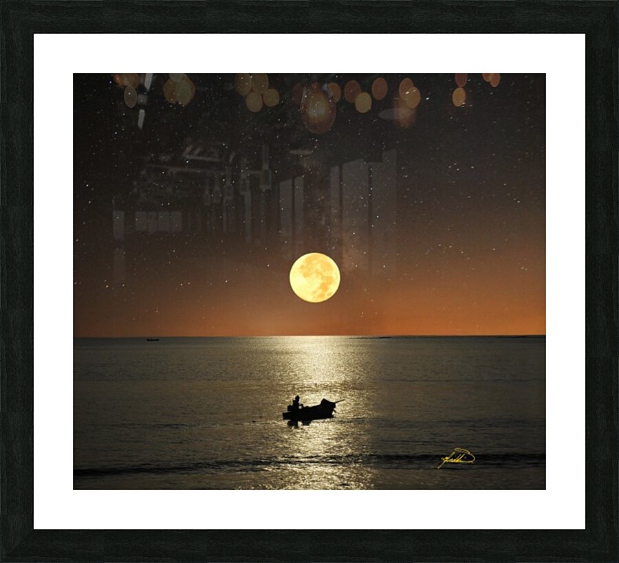 Moonwake Picture Frame print