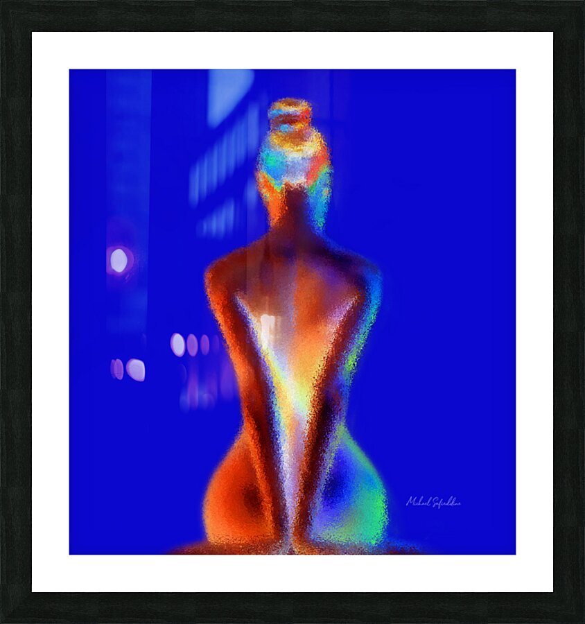The Silence Between Us Picture Frame print