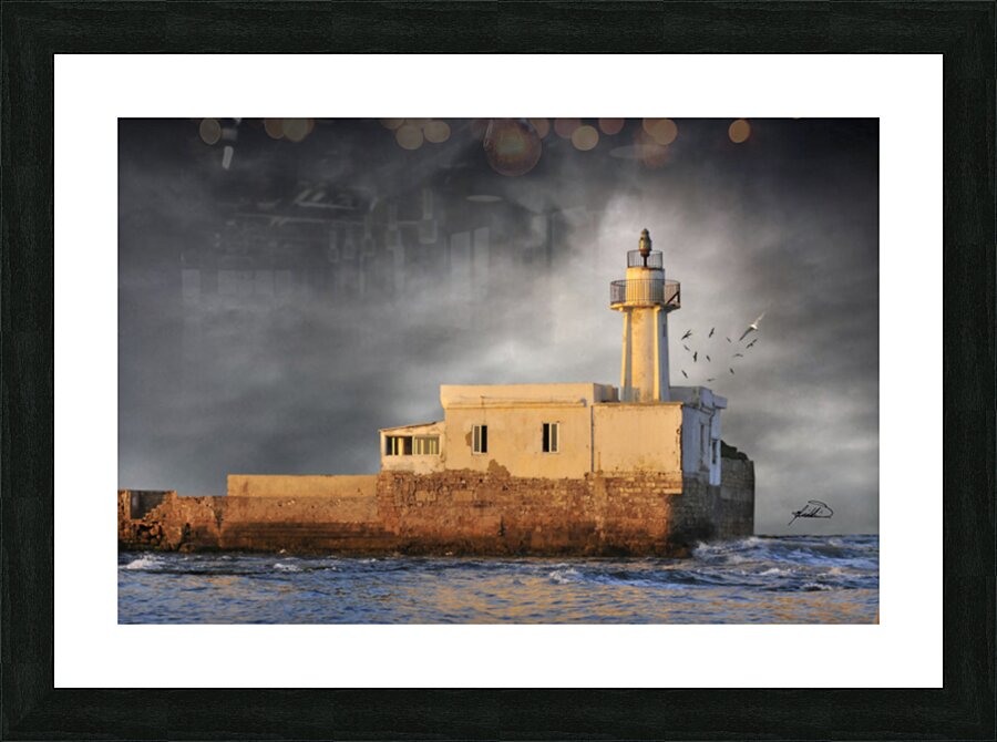 The Last Light Picture Frame print