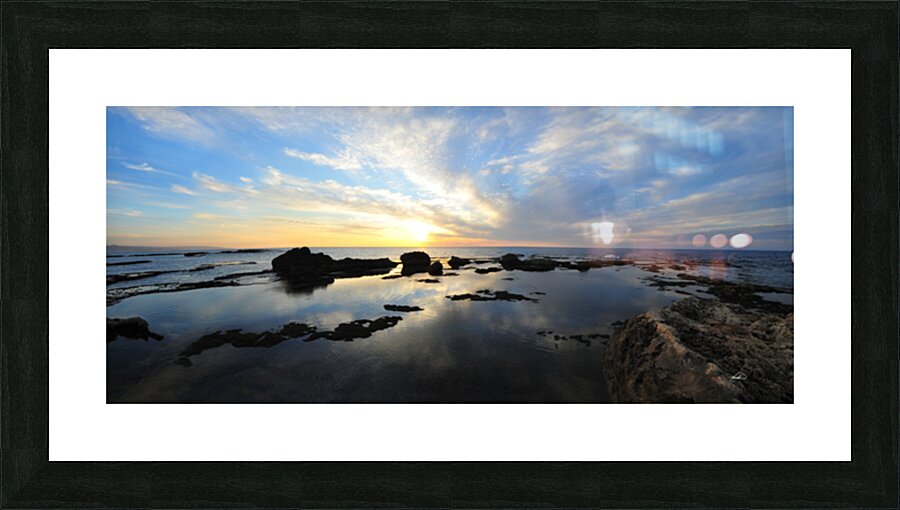Twilight Mirror Picture Frame print