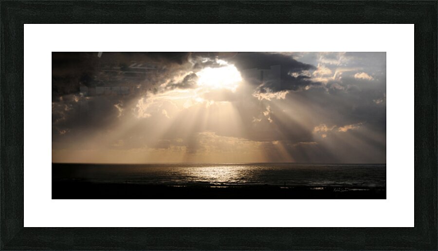 Divine Light Picture Frame print
