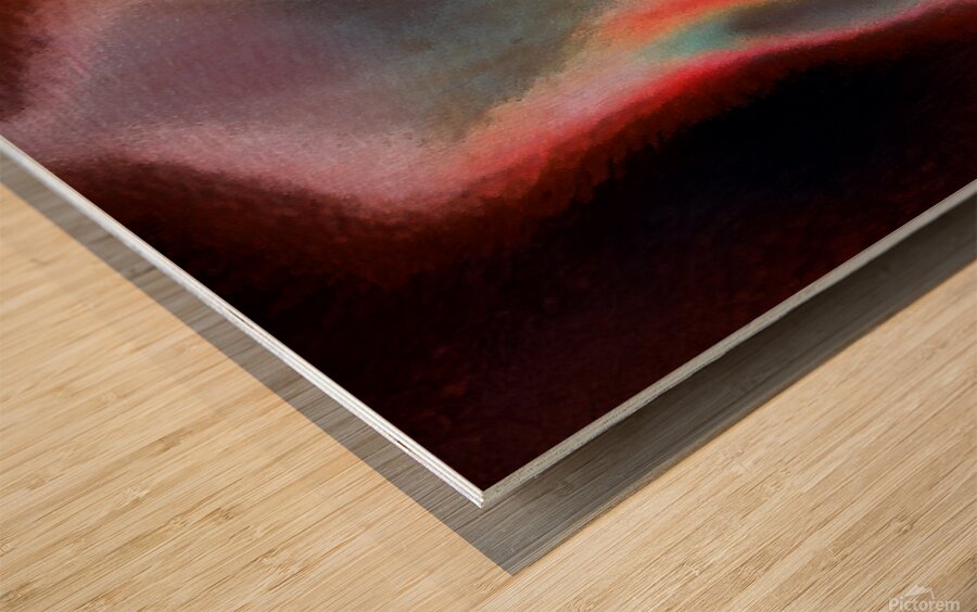 Awaiting Wood print