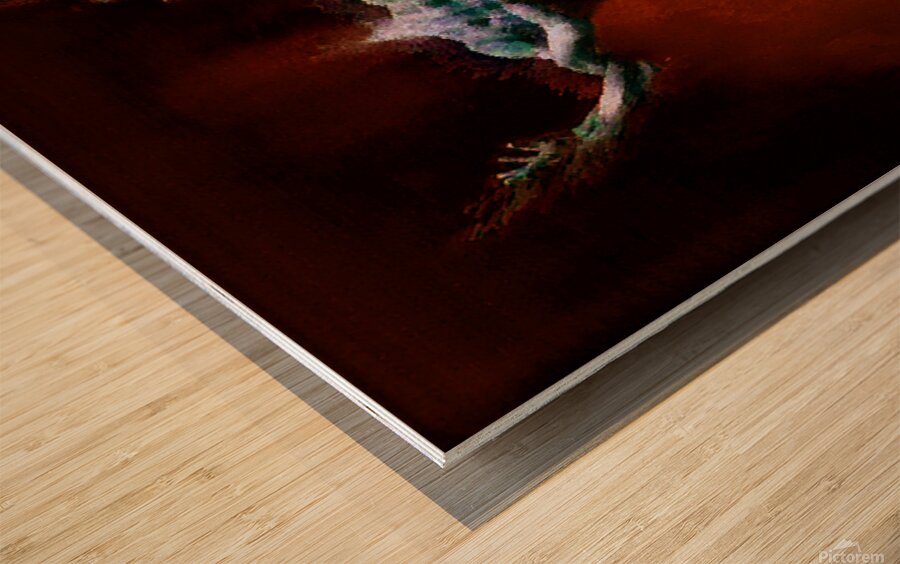 Ecstasy Wood print