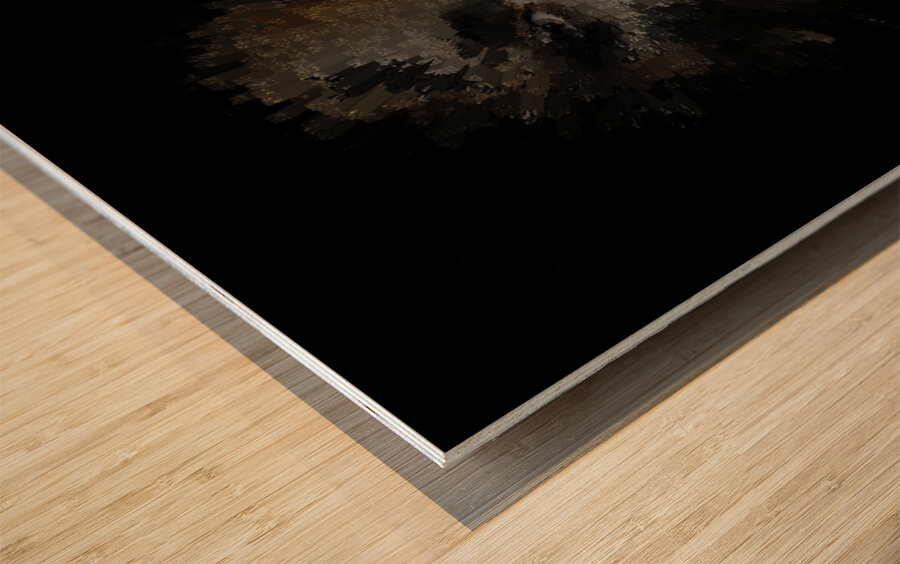 Fragmented Wood print