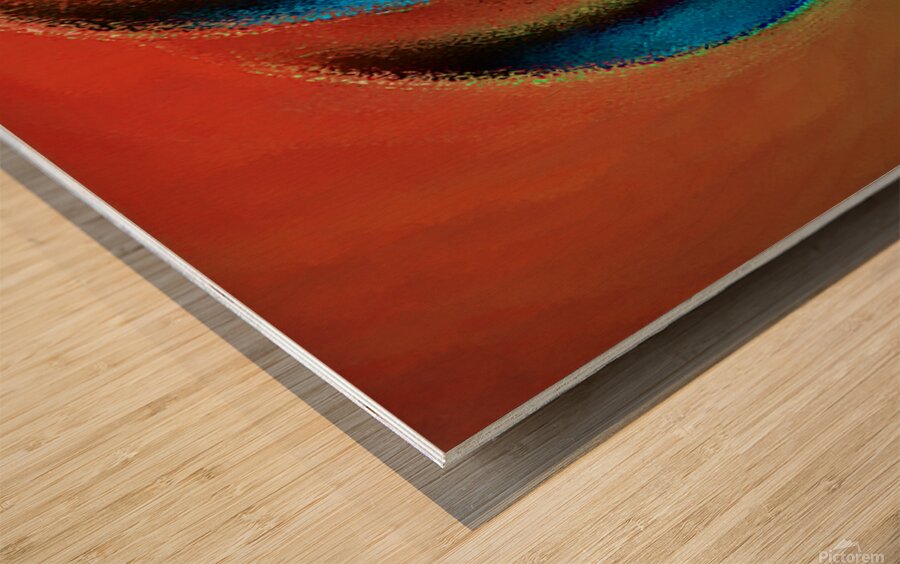 Sculpted Seduction Wood print