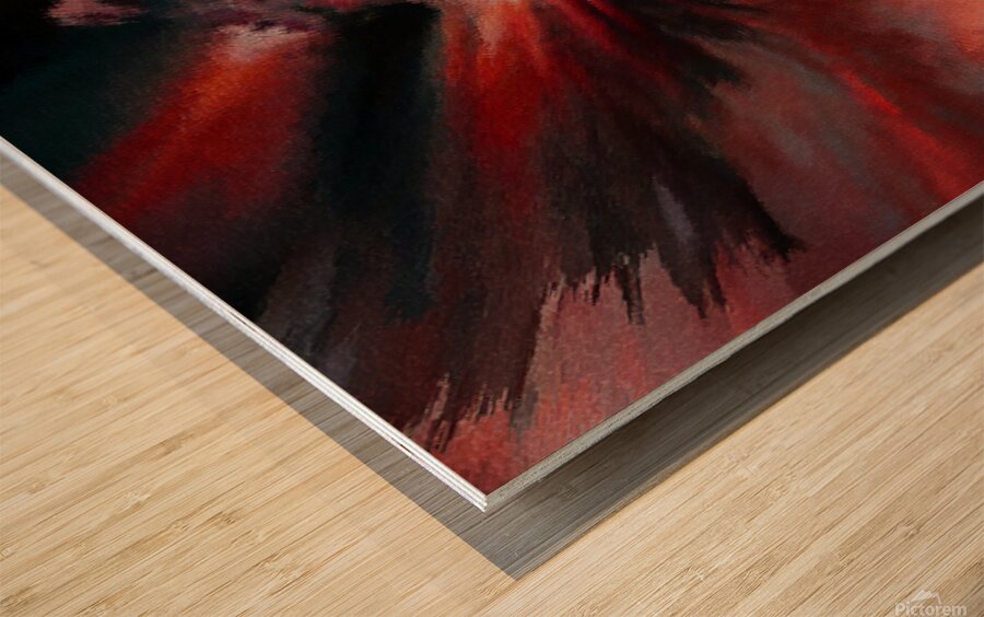 Wildfire Wood print