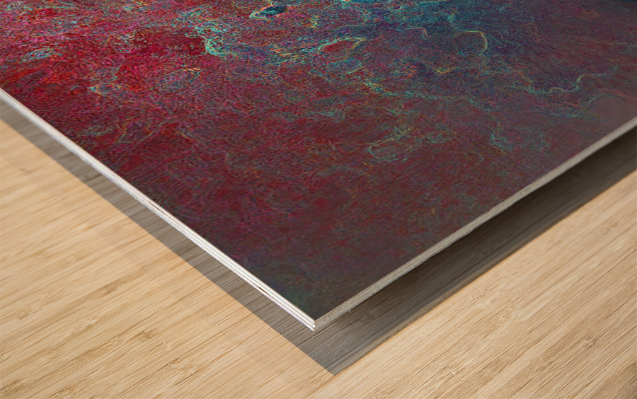 Fleshstorm Wood print