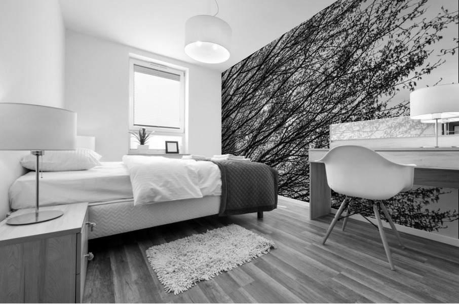 Branching Right Mural print