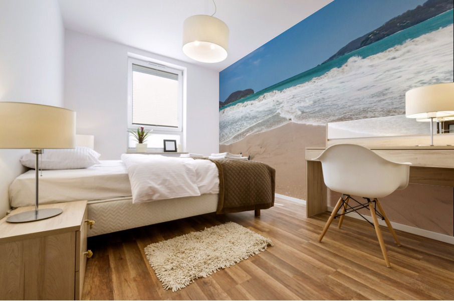 Tropical Waves Mural print