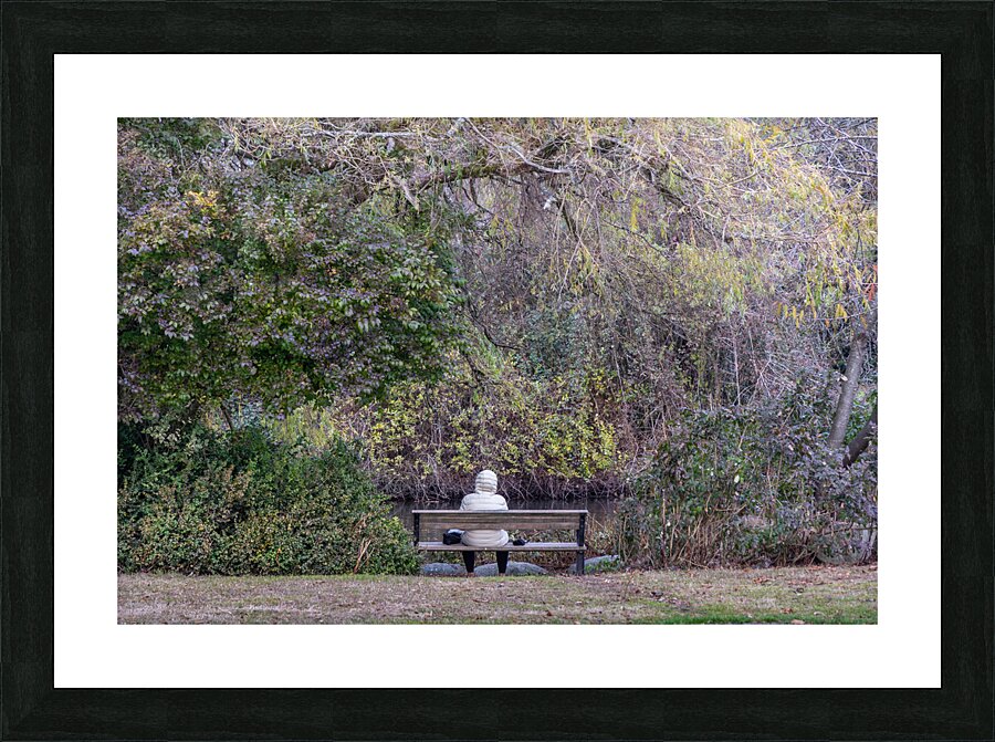 Meditation Picture Frame print