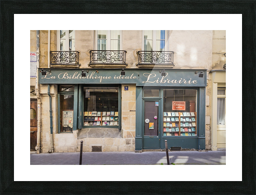 La Bibliotheque Picture Frame print