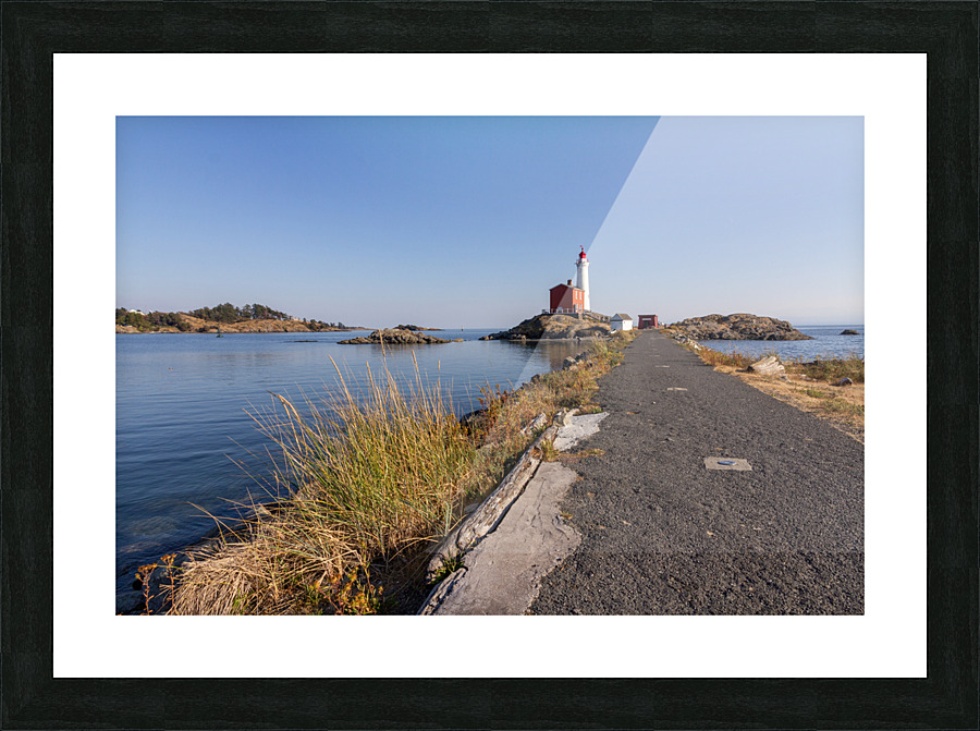 Fisgard Lighthouse  2 Picture Frame print