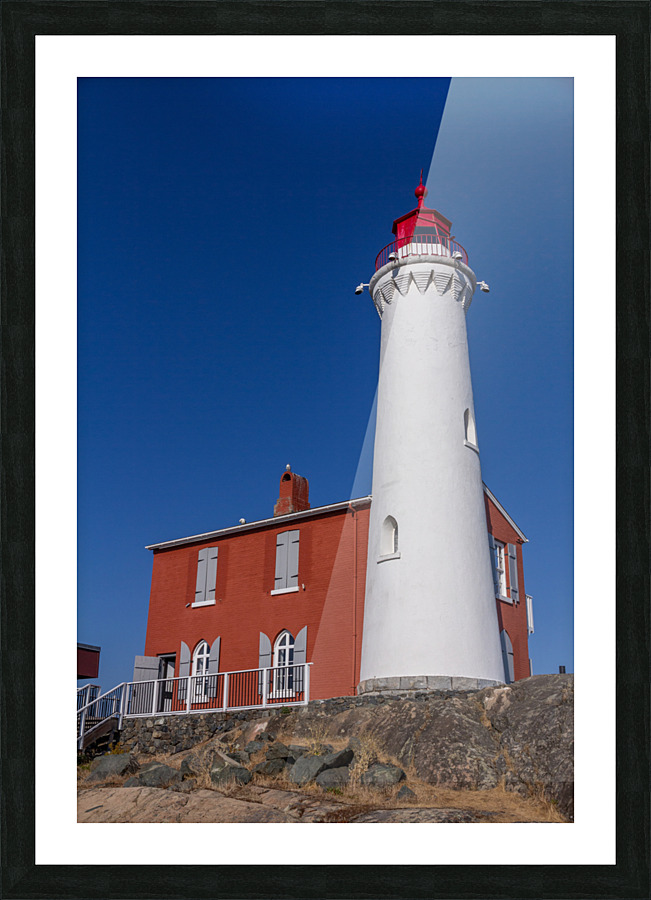 Fisgard Lighthouse 4 Picture Frame print