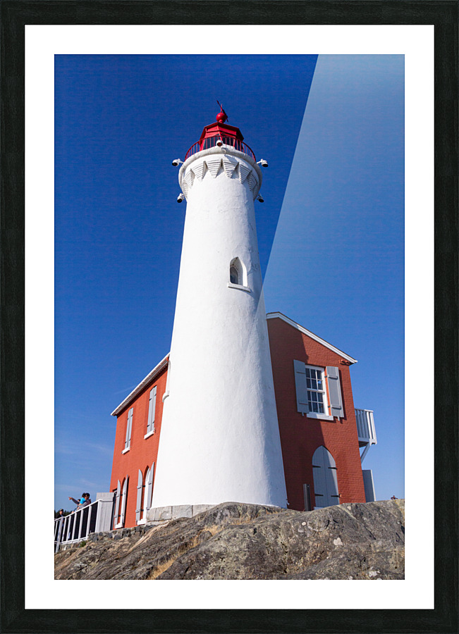 Fisgard Lighthouse 5 Picture Frame print