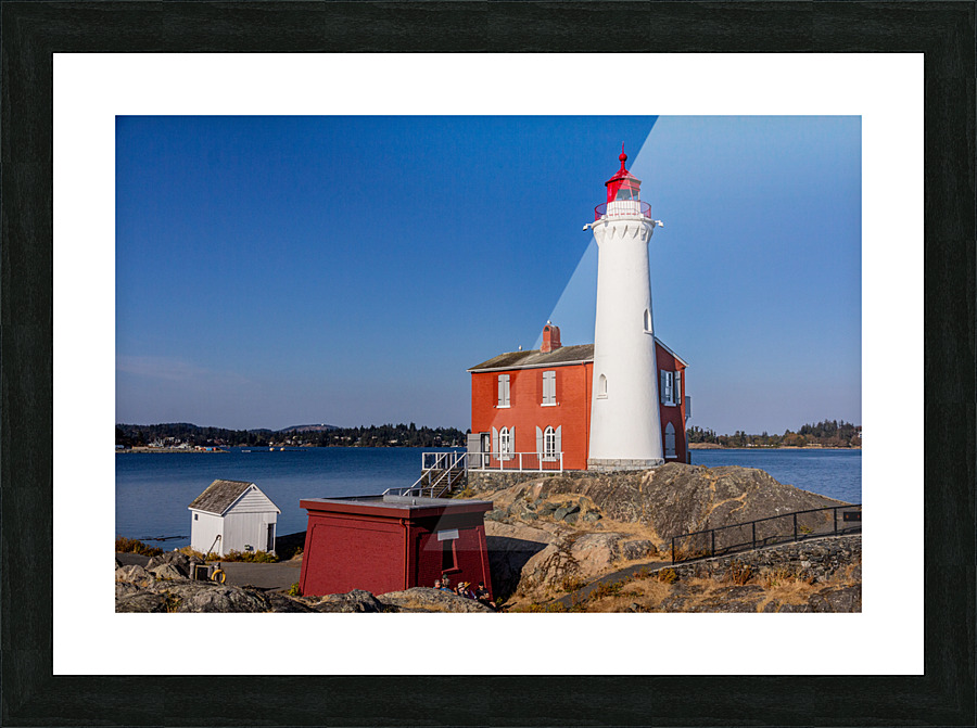 Fisgard Lighthouse 8 Picture Frame print