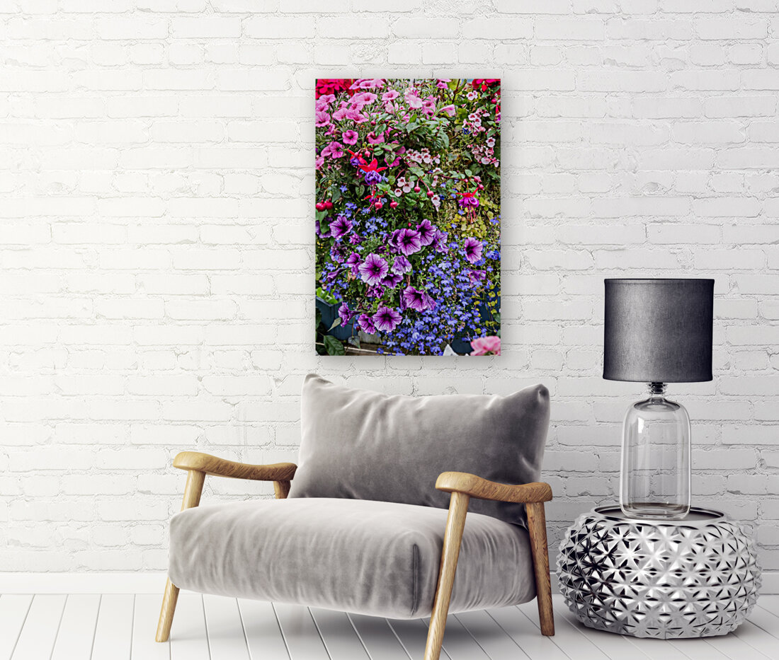 Spring Floral Basket Reproduction