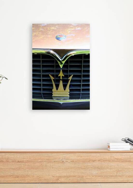 Classic Maserati Grille by bj clayden photography
