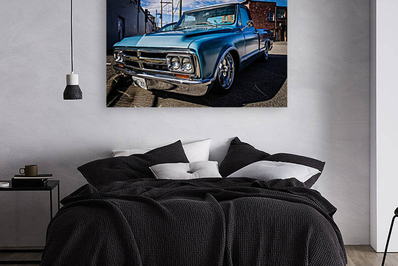 Dodge Pickup Truck from the 70s by bj clayden photography