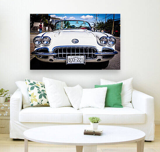 Early Chevrolet Corvette Grille by bj clayden photography