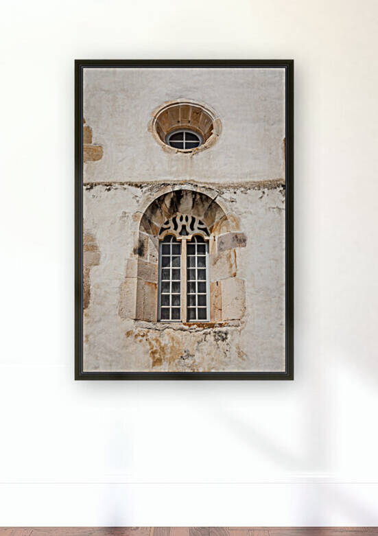 Medieval Window with Roundel by bj clayden photography