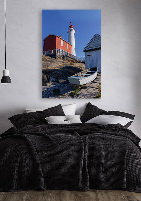 View of Fisgard Lighthouse  by bj clayden photography