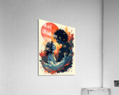 Two Souls Drawn Together Acrylic Print
