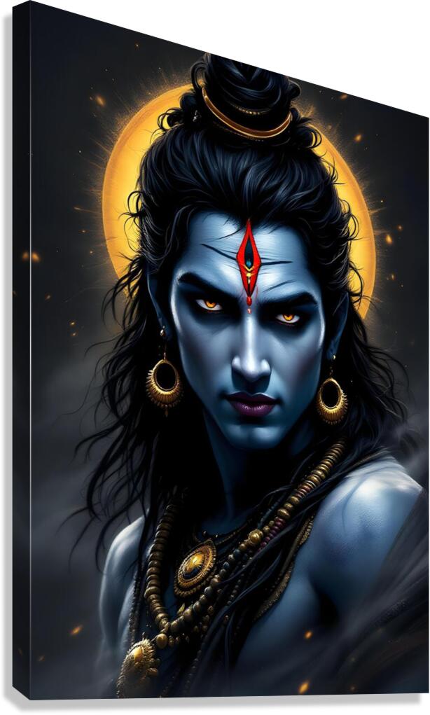 Lord Shiva Canvas Print