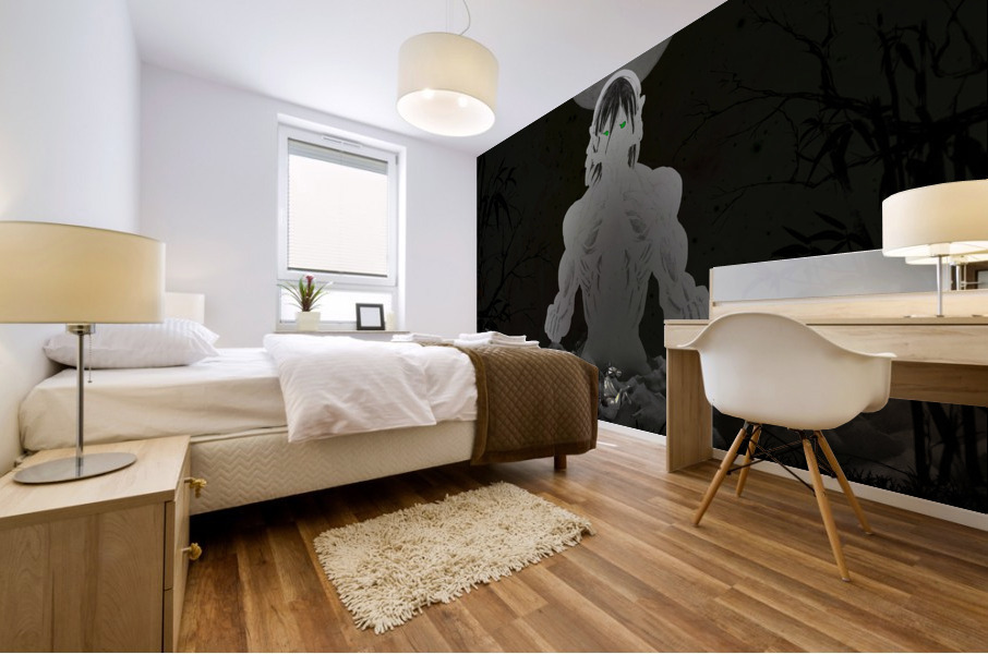 eren yeager  Mural print