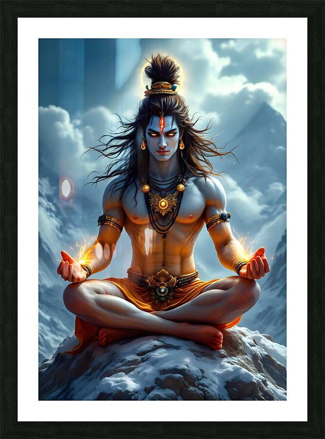 Shiva Picture Frame Printing