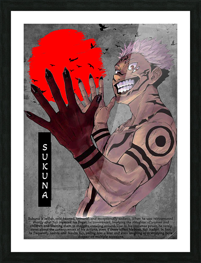 SUKUNA  Picture Frame Printing