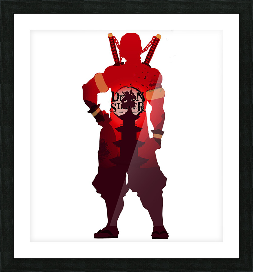 Tengen Uzui Picture Frame Printing