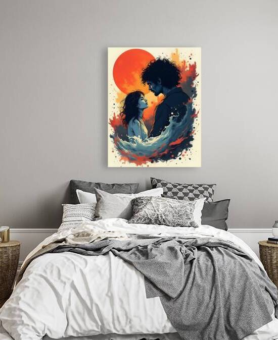 Two Souls Drawn Together by BayArt
