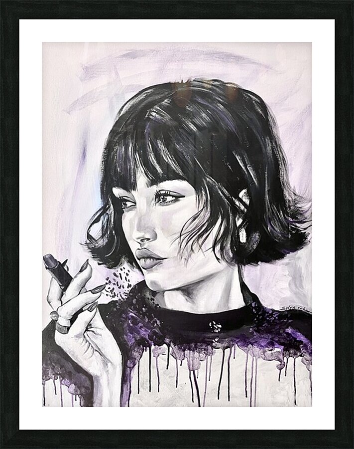 Amethyst Reverie Picture Frame print