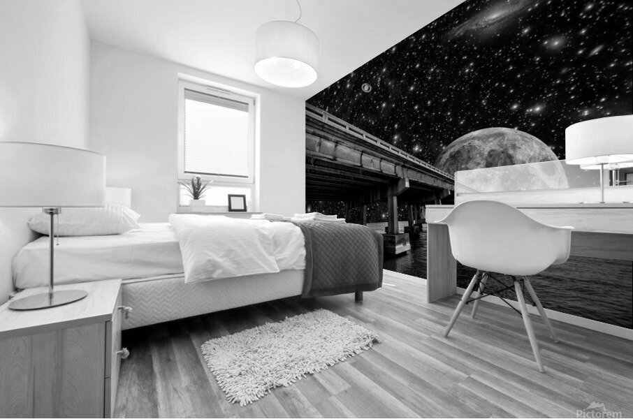 moonbridge Mural print