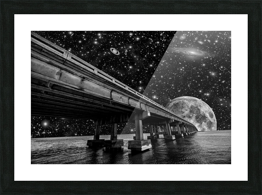 moonbridge Picture Frame print