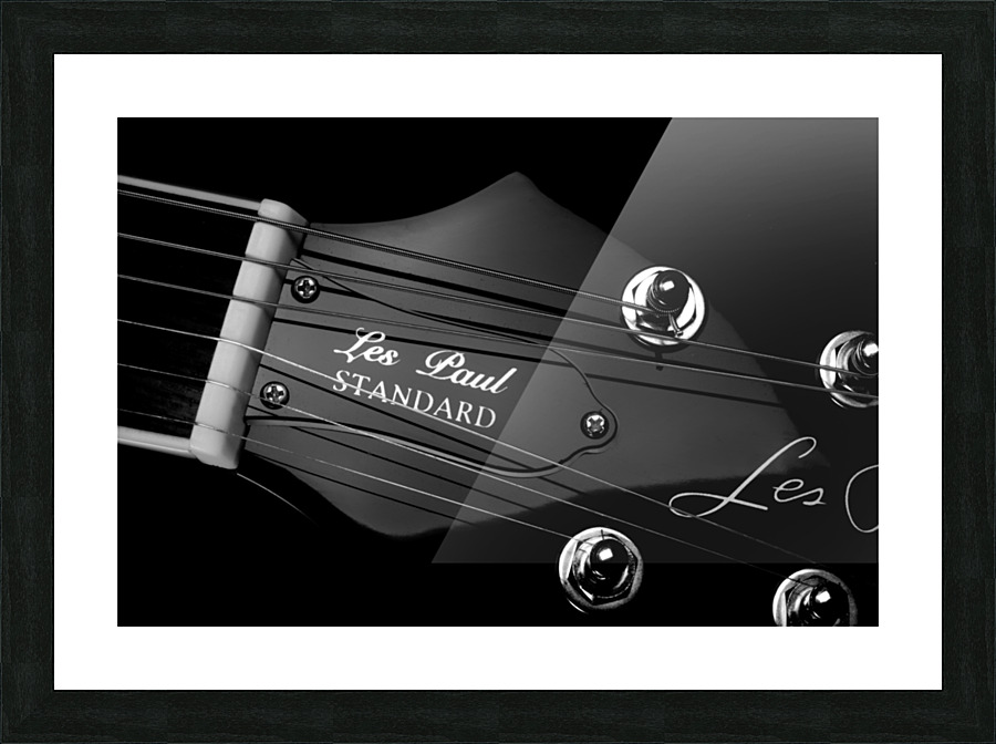 Les Paul Picture Frame print