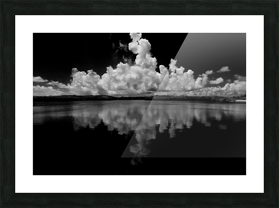 Keys Clouds Picture Frame print