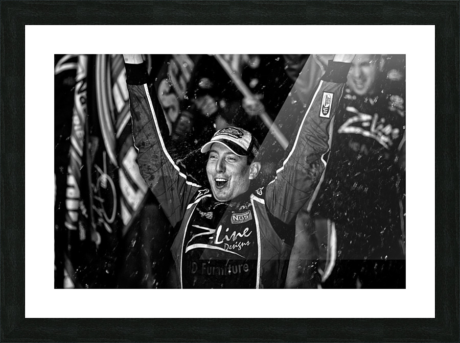 Kyle Bush Wins Picture Frame print